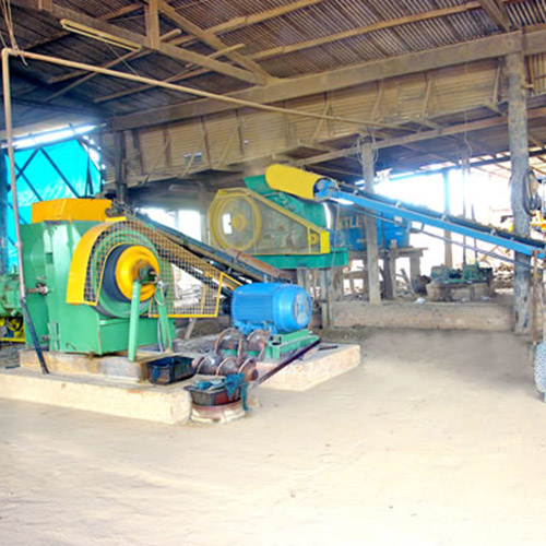 Produção de telhas e tijolos